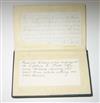 (CIVIL WAR.) [Bixby, O.H.] Incidents in Dixie: Being Ten Months in the Military Prisons of Richmond, New Orleans and Salisbury.